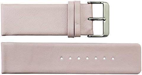 Pink Calf Leather Band Replacement Pin Clasp, 26mm Strap _ B26017