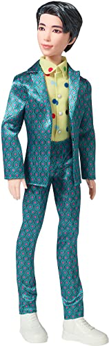 Mattel BTS 11-in RM Fashion Doll, Based on Bangtan Boys Global Boy Band, Highly Articulated Figure, Toy for Boys and Girls Age 6 and Up.