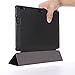 Kindle Fire HDX 8.9 Case - Poetic Kindle Fire HDX 8.9 Case [Slimline Series] - [Lightweight] [Ultra-slim] PU Leather Slim-Fit Trifold Cover Stand Folio Case for Amazon Kindle Fire HDX 8.9 (2013) Black (3 Year Manufacturer Warranty From Poetic)