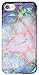Iphone 7 Case, IiEXCEL Marble Design, IMD Frosted Series Colorful Gem Blue Opal Pattern Anti-scratch Thin Soft TPU Case for Apple Iphone 7 [4.7 inch Display] [ Blue Opal ]
