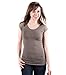 zhAjh Womens Basic Cotton Spandex Scoopneck Cap Sleeve Tee T Shirt