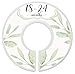 Mumsy Goose Baby Girl Clothes Dividers Nursery Closet Dividers Closet Organizers Botanical