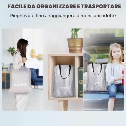 Materasso Gonfiabile Matrimoniale con Pompa Integrata 195x137x46cm