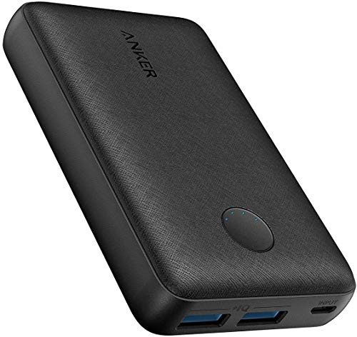 Anker PowerCore Select 10000, 10000mAh Portable Charger with 2 USB-A Ports, Light and Portable Power Bank, Power IQ 1.0