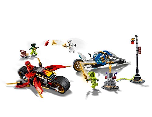 LEGONINJAGO 70667 Kais Feuer-Bike & Zanes Schneemobil – Bild 3