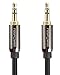 FosPower Audio Cable (3 FT), Stereo Audio 3.5mm Auxiliary Short Cord Male to Male Aux Cable for Car, Apple iPhone, iPod, iPad, Samsung Galaxy, HTC, LG, Google Pixel, Tablet & More