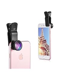 Techo Professional 12 x zoom Teleobjetivo, lente de ojo de pez, gran angular, lente macro para iPhone Samsung Galaxy S8 S7 edge 7 6S Plus se,  y la mayoría de smartphones