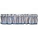 Bedtime Originals Two by Two Noah's Ark Window Valance, Blue/Grey