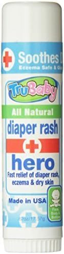 TruBaby Diaper Rash Hero Balm Stick, 1.1 Ounce by TruBaby