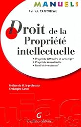 Droit de la propriété intellectuelle