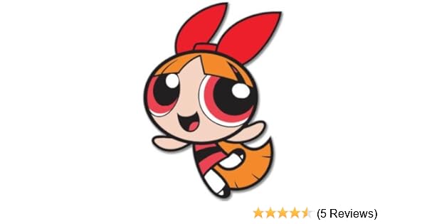 Powerpuff Girls Blossom Vinyl Car Sticker Decal  5/"