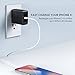 USB C Charger AUKEY 18W PD Charger with Foldable Plug & Power Delivery 3.0, Ultra Compact Fast Charger Type C Wall Charger for iPhone 12 Pro Max, iPad Pro, AirPods Pro, Pixel 4 XL, LG V50, Switch