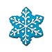 Snowflake Cookie Cutters - 5 Piece Boxed Set - 2 1/2