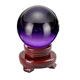Purple Blue Crystal Ball Ultramarine Color MerryNine 3-1/5