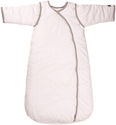 WYTbaby Baby Sleeping Bag 3 Tog Sleeves Removable - Newborn Sleeping Sack 0-12 Months,Pink