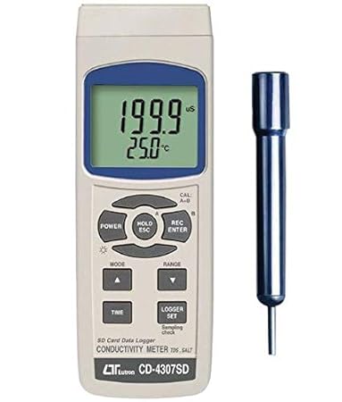 EC-Meter Salzwasser und/oder Meerwasser Leitwertmessgerät YK-2004CD EC6