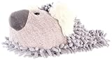 Fuzzy Friends Women's Koala Slipper,Grey, 9.5 US