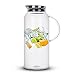 68 Ounces Glass Pitcher with Lid, Hot/Cold Water jug for Coffee, Lemonade, Iced Sun Tea,Beverage, Milk