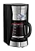 Hamilton Beach Programmable Coffee Maker, 12 Cup Glass Carafe, Black (46895)