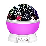 Our Day Toys for 2 3 4 5 6 Year Old Boys, Night Light Moon Star Projector Best Gifts for Kids Toys for 7-10 Year Old Boys 2-10 Year Old Boy Girl Gifts Toys 2018 Chritmas New Gifts Purple ODUSSXK06