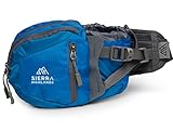 Sierra Highlands Marlette Hiking Fanny Pack Waist Bag with Water Bottle Holder/Carry Your Cell Phone, Sunscreen, Keys, Wallet, and More! (Blue)