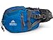 Sierra Highlands Marlette Hiking Fanny Pack Waist Bag with Water Bottle Holder/Carry Your Cell Phone, Sunscreen, Keys, Wallet, and More! (Blue)