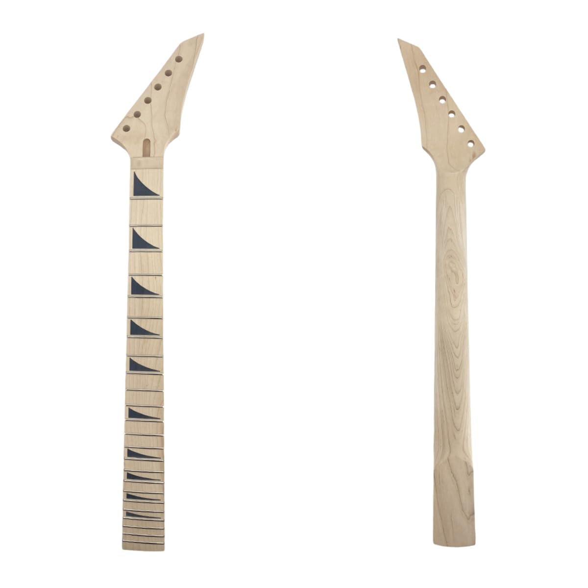 Yinfente Electric Guitar Neck Replacement 24 Fret 25.5 Inch Maple wood Fretboard