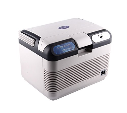 Click Here to See More Images LLN Cool Box Car Refrigerator Portable Small Refrigerator Truck Dedicated Refrigeratormini Dual Core Car Dual Use Hot And Cold Refrigeration Heating Thermostat Car Household Incubator,12V/220V