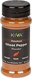 Kiva Gourmet Smoked, Ghost Chili Pepper Powder (Bhut Jolokia) - Non GMO, Vegan, Fair Trade