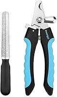 Docatgo Professional Stainless Steel Nail Trimmer for Dogs (Medium/Large), Dog Nail Clippers, Dog Grooming Tools, Pet...