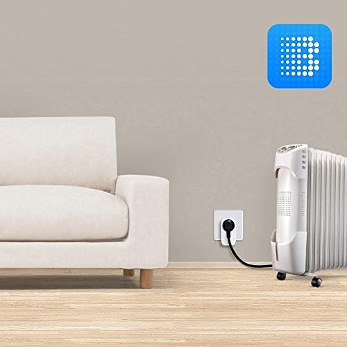 SP4L EU Wi Fi Socket Timer Plug Socket Smart Home Automation APP Control funciona con Alexa Google Home