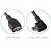 Fosmon Micro USB to USB 2.0 OTG Cable (On The Go) Adapter for Samsung Galaxy S7 / S7 Edge, S6 / S6 Edge, S5 / S4, Note 5/4 Android or Windows Smart Phones with OTG Function