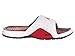 Nike Jordan Men's Jordan Hydro XIII Retro White/Black/Gym Red Sandal 12 Men US