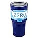 Zero Degree Stainless Steel Tumbler with Lid, Double Wall Vacuum Insulated Travel Mug for Hot and Cold Drink (30oz Blue)