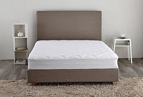 6 puredown+Alternative+Mattress+Topper+Quilted