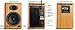 Audioengine A5+ 150W Wireless Powered Bookshelf Speakers, Bluetooth aptX HD 24 Bit DAC, Built-in Analog Amplifier & Remote Control (Bamboo)thumb 3