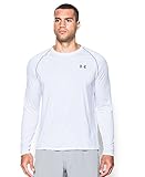 Under Armour Men's Tech Long Sleeve T-Shirt, White (100), X-Large Tall