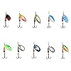 Croch-30pcs-Spinner-Baits-Metal-Fishing-Lures-with-Treble-Hooks