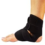 RiptGear Ankle Brace for Women and Men - Adjustable Ankle Support and Compression for Sprained Ankle - Ankle Stabilizer for Running, Basketball, Volleyball, Sports (Large)