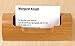 Buttonsmith Custom Basic Black Premium Printed Business Cards - 3.5