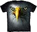 The Mountain Men's Eagle Head Face T-Shirt Black XL