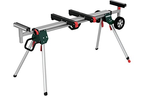 Metabo Kappsägen Untergestell KSU 401 (Gesamtlänge 168-400 cm, inkl. 1 Paar Maschinenträger + Werkstückauflagen mit…