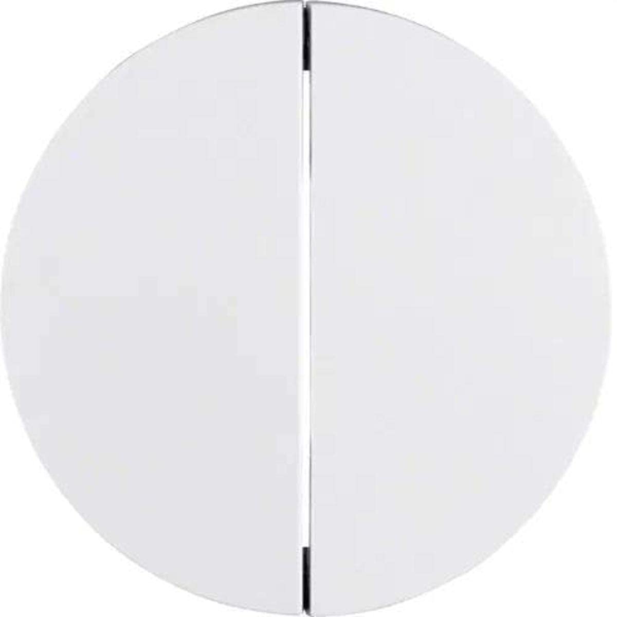 Hager 16232089 Double Key – R1/R3 White Polar Brightness