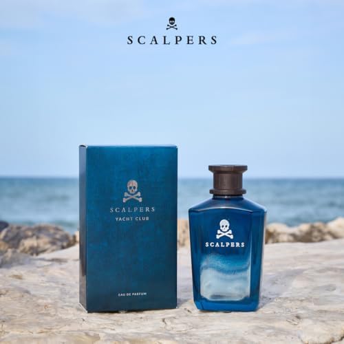 Yacht Club 125 ml, Eau de Parfum for Men, Marine Woody Aroma, com Spray
