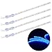 PryEU Blue (465-475nm) LED Strip Lights 12V Waterproof for Auto Car Truck Boat Motorcycle Interior Lighting 12'' 30CM 3528 SMD UL Listed Pack of 4