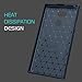 Sony Xperia XA2 Ultra Phone Case, MoKo Soft Lightweight TPU Bumper Cover Carbon Fiber Design Anti-Scratch Slim Back Panel Shock Aborsption Cellphone Shell for Sony Xperia XA2 Ultra 6 Inch, Indigo