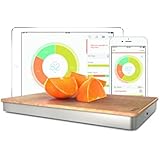 The Orange Chef Prep Pad- Smart Food Scale, Silver