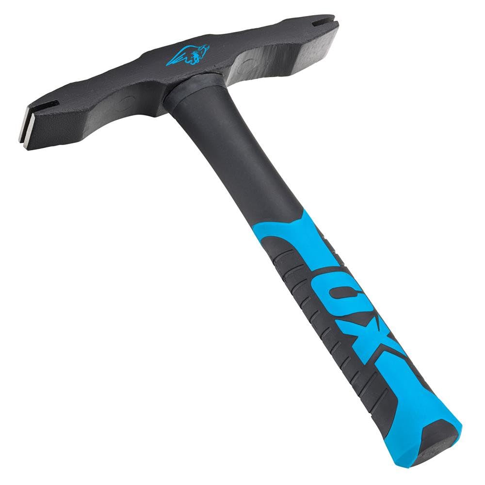 OX Trade Double End Scutch Hammer - 28 oz, Blue
