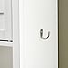 Crosley Furniture Lydia Over The Toilet Storage Cabinet and Bathroom Organizer with Hooks and Shelves, White