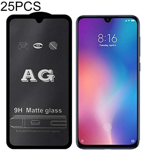 Yinghua Toughened film 25 PCS AG Matte Frosted Full Cover Tempered Glass For Xiaomi Redmi Y3